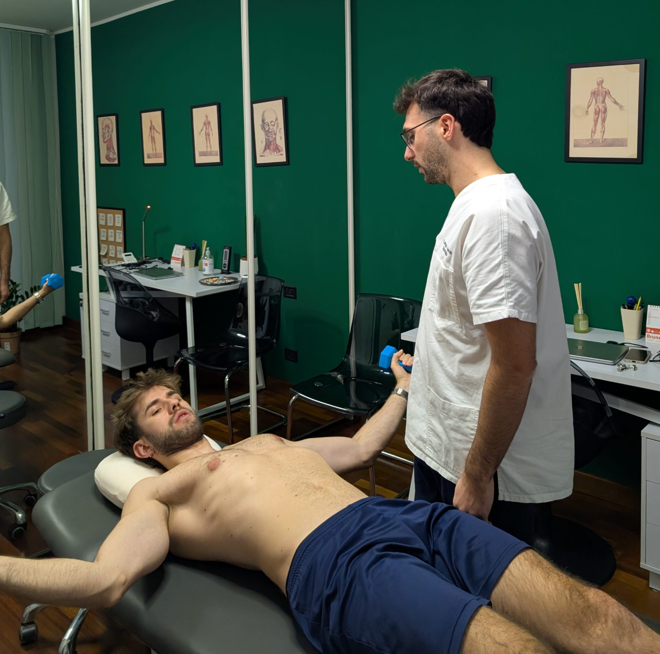 Trattamento dolore durante l'esercizio